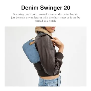 Stylish Coach Swinger 20 in Indigo for Fashionable Women