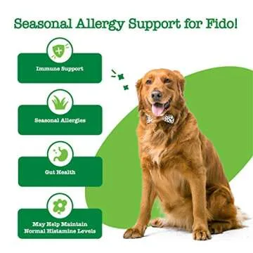 Zesty Paws Dog Immune Support Chews with Hemp Seed