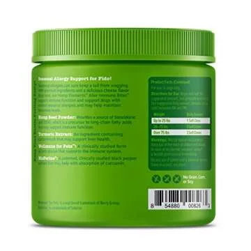 Zesty Paws Dog Immune Support Chews with Hemp Seed