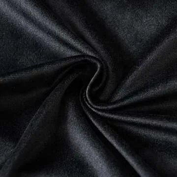 JUSPURBET Black Halloween Velvet Throw Pillow Covers 18x18 inch Set of 2 for Living Room Couch Sofa Bedroom Decorative Square Solid Soft Cushion Cases with Invisible Zipper