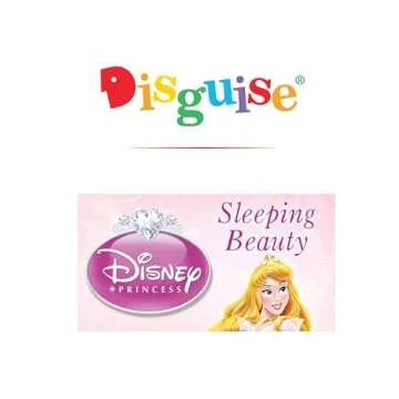 Disney womens Disguise Princess Aurora Deluxe adult sized costumes, Pink, L 12-14 US