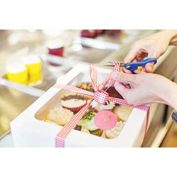 Elegant 500 Thank You Stickers for Small Business Gratitude