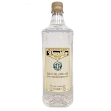 Starbucks Sugar-Free Vanilla Syrup (1-L), Authentic Café Flavor