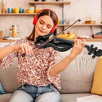 Vangoa Electric Violin for Beginners - Full Size Silent Instrument