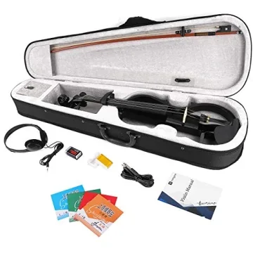 Vangoa Electric Violin for Beginners - Full Size Silent Instrument