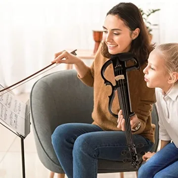Vangoa Electric Violin for Beginners - Full Size Silent Instrument