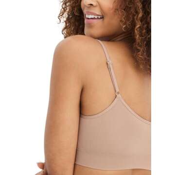 Jockey Women's Micro Stretch Cami Bralette for Comfort