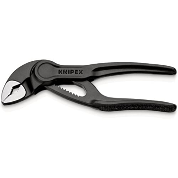 KNIPEX Cobra XS Mini Water Pump Pliers - 100 mm, Compact & Versatile Tool