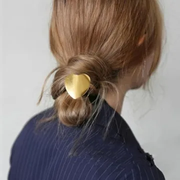 Papasgix 9 PCS Metal Hair Ties for Thick Hair Accessories