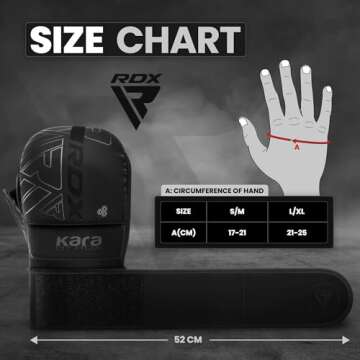 RDX Hybrid MMA Gloves: Ultimate Support for Fighters