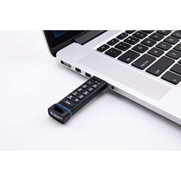 SecureData SecureUSB KP Encrypted FlashDrive 64GB