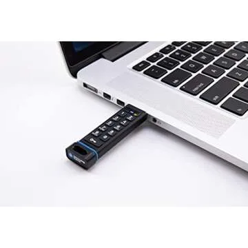 SecureData SecureUSB KP Encrypted FlashDrive 64GB