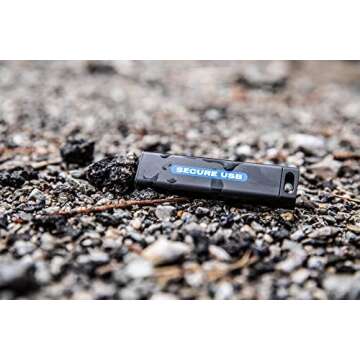 SecureData SecureUSB KP Encrypted FlashDrive 64GB