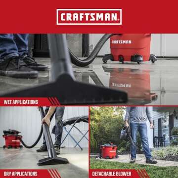 CRAFTSMAN 16 Gallon Wet Dry Vac with Blower