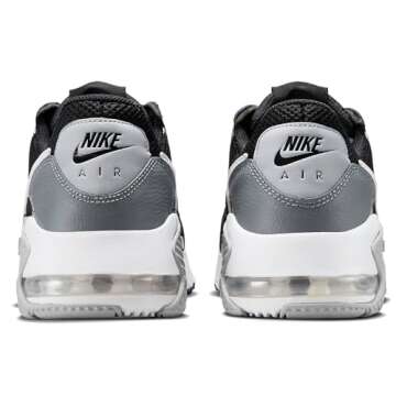 Nike Men's Air Max Excee Shoes Sneaker, Black/White-Cool Grey-Wolf Grey, 12