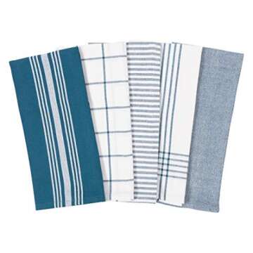 KAF Home Eco-Friendly Kitchen Towels Set of 10