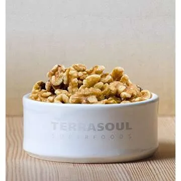 Terrasoul Organic Raw Walnuts 2 Lbs for Nutritious Snacking