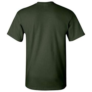 UGP Campus Apparel Green Bay Classic Football Arch Basic Cotton T-Shirt - X-Large - Forest