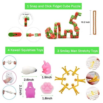 32 Pack Sensory Fidget Toys Set for Focus and Fun