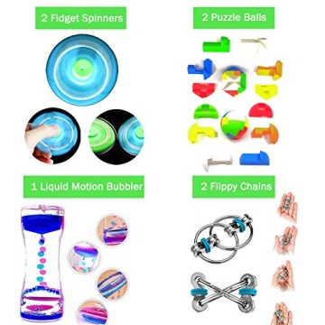 32 Pack Sensory Fidget Toys Set for Focus and Fun