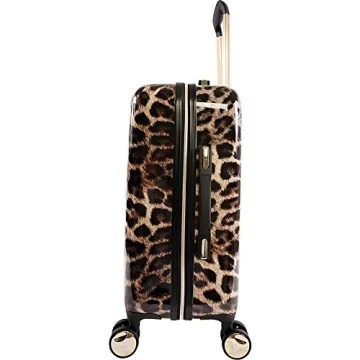 Chic Bebe Leopard Carry-On Suitcase - Durable & Stylish