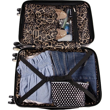 Chic Bebe Leopard Carry-On Suitcase - Durable & Stylish