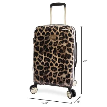 Chic Bebe Leopard Carry-On Suitcase - Durable & Stylish