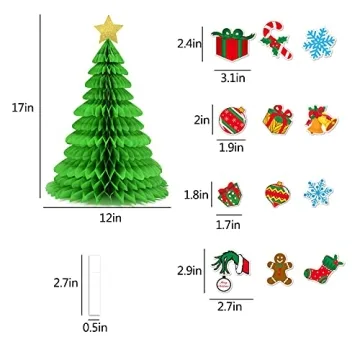 DIY Christmas Tree Set - Whimsical Holiday Decoration