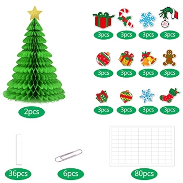 DIY Christmas Tree Set - Whimsical Holiday Decoration