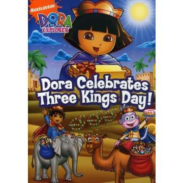 Dora Celebrates Three Kings Day DVD for Kids