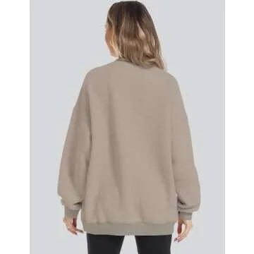ROYLAMP Women's Oversized Cozy Sweatshirt for All Occasions