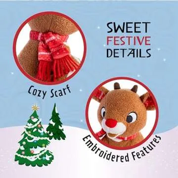 KIDS PREFERRED Rudolph the Red-Nosed Reindeer Plush Toy