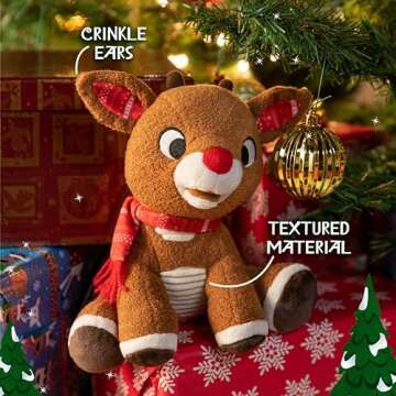 KIDS PREFERRED Rudolph the Red-Nosed Reindeer Plush Toy