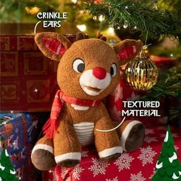 KIDS PREFERRED Rudolph the Red-Nosed Reindeer Plush Toy