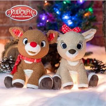 KIDS PREFERRED Rudolph the Red-Nosed Reindeer Plush Toy