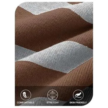 MEROKEETY Women's Striped Loungewear Set - Cozy Style