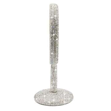 Stylish Bestbling Bling Makeup Mirror with 360° Rotation