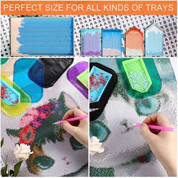 Blulu Diamond Art Sticky Mats - 6 Piece Anti-Slip Set