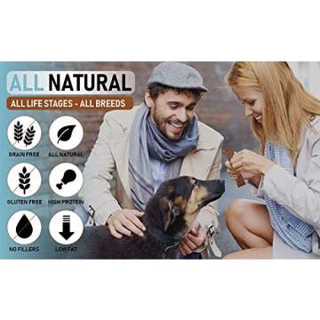 Pet Jerky Factory Premium Beef and Banana 5 oz. Dog Jerky Treats | 100% Human Grade | USA Made | High Protein | Grain Free | Limited Ingredients | No Filler | BHA-BHT Free | Soft-Tender