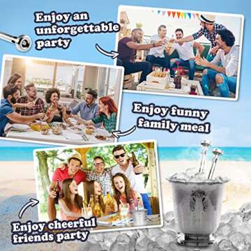 Beer Chiller Sticks for Bottles, Christmas Gifts for Him Husband Dad, Anniversary Birthday Ideas, Beer Accessories Gifts for Boyfriend, Stainless Steel Cooling Chillers, Mens Stocking Stuffers