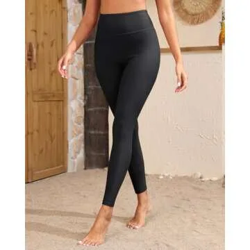 Holipick High Waisted Swim Pants UPF 50+ For Women