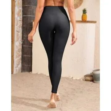 Holipick High Waisted Swim Pants UPF 50+ For Women