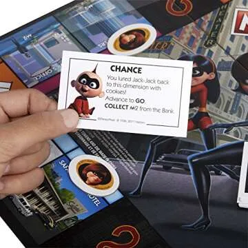 Monopoly Junior: Disney/Pixar Incredibles 2 for Kids