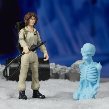 Ghostbusters Phoebe Spengler Action Figure with Bonesy Ghost Toy