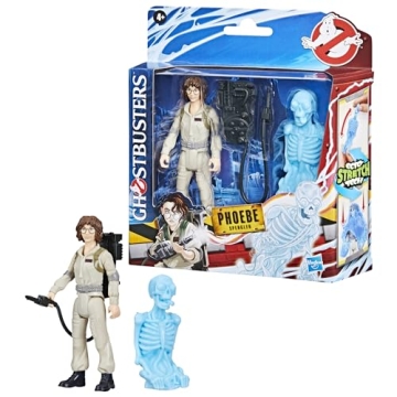 Ghostbusters Phoebe Spengler Action Figure with Bonesy Ghost Toy