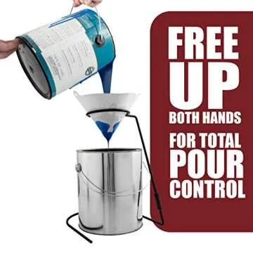 Peachtree Paint Strainer Stand, Lightweight & Sturdy