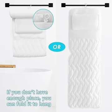 Luxury AEROiVi Full Body Bath Pillow for Comfort and Relaxation