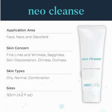 Neocutis Neo Cleanse - Exfoliating Skin Cleanser - Glycolic Acid Gel - 125ml