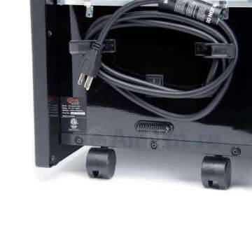 Comfort Deluxe by Airnmore, with Copper PTC, Infrared Space Heater with Remote,1500W,ETL Listed with High and Low Settings, Good for Small to Large Rooms.