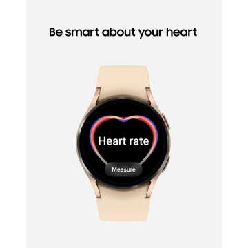 SAMSUNG Galaxy Watch 4: 40mm with ECG & GPS Tracking